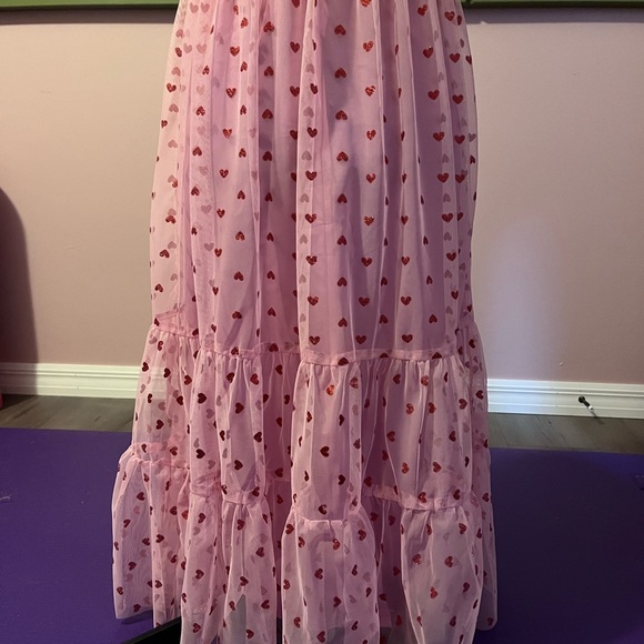 NWT Betsey Johnson Pink Heart Dress - Picture 4 of 12